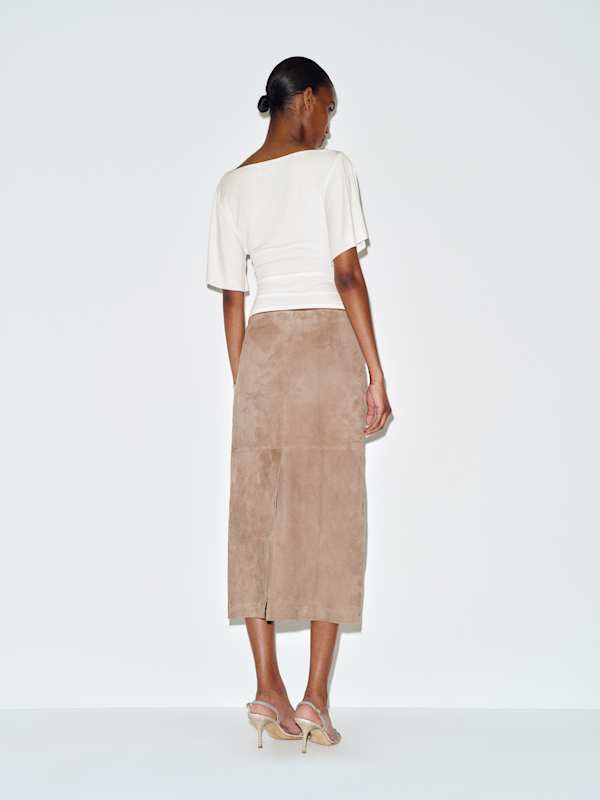 Top en maille Demi - Ivoire