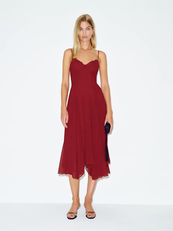 Laia Dress - Ruby