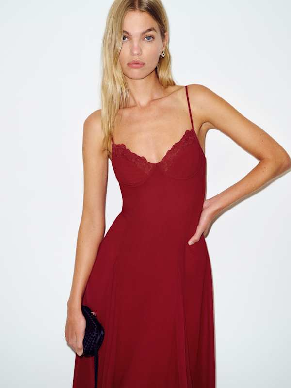 Laia Dress - Ruby