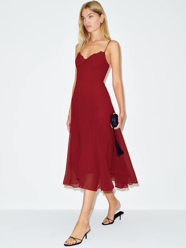 Laia Dress - Ruby