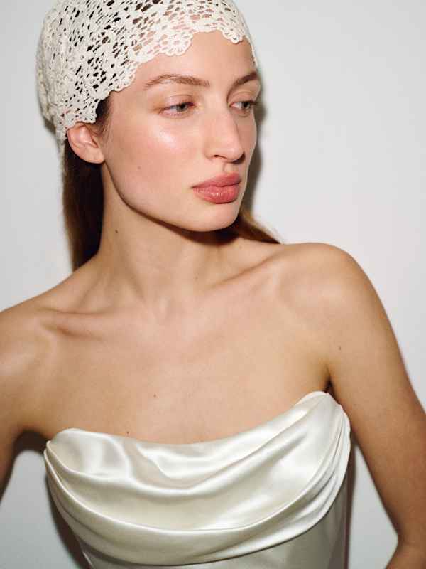 Lupe Silk Dress - Ivory