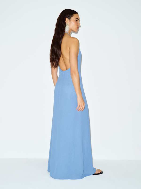Olga Dress - Azure