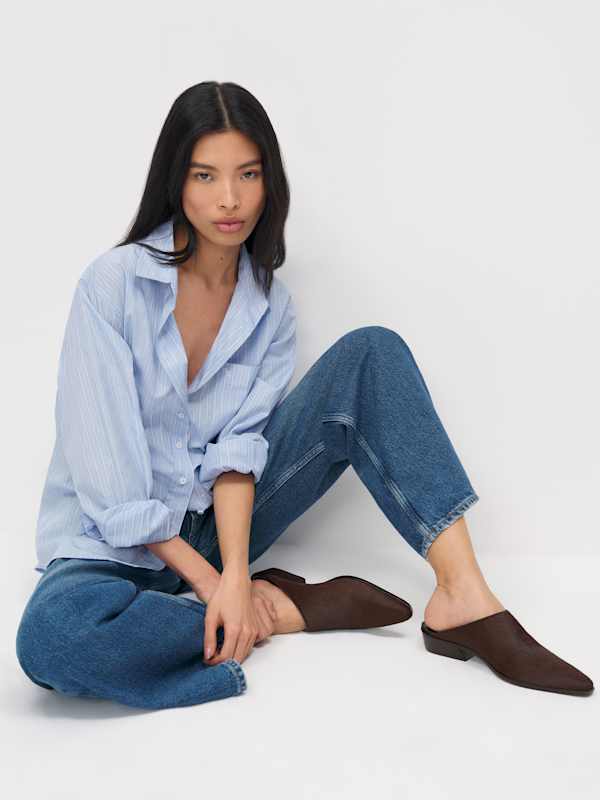 Dominique Mule - Espresso Haircalf