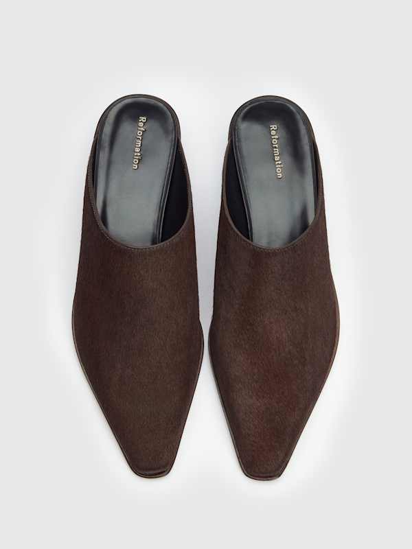 Dominique Mule - Espresso Haircalf