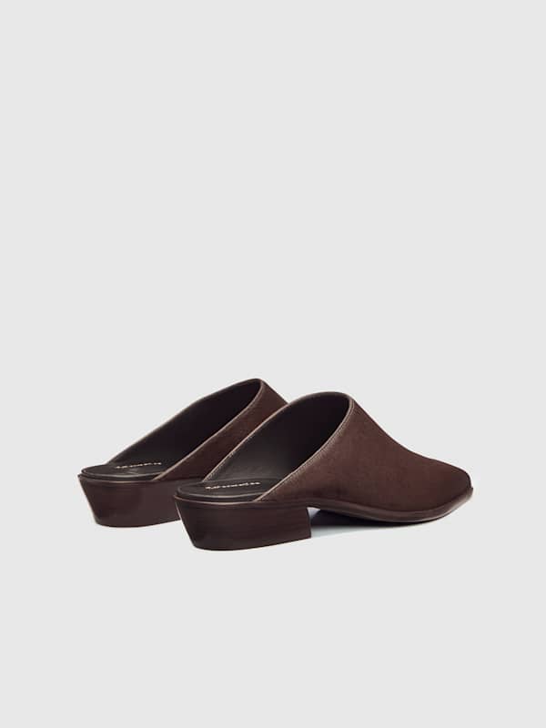 Dominique Mule - Espresso Haircalf