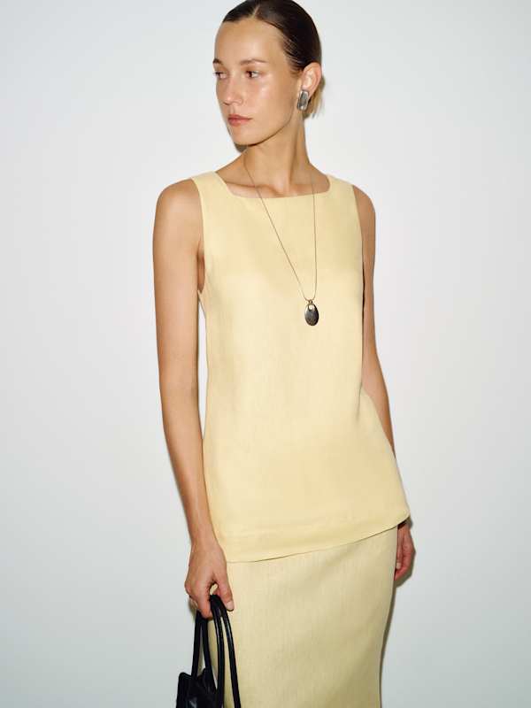 Robin Linen Two Piece - Ray Of Light