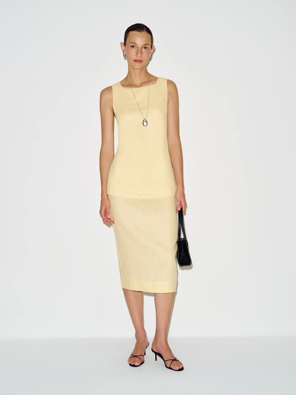 Robin Linen Two Piece - Ray Of Light