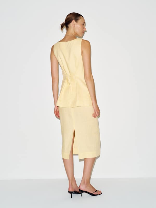 Robin Linen Two Piece - Ray Of Light