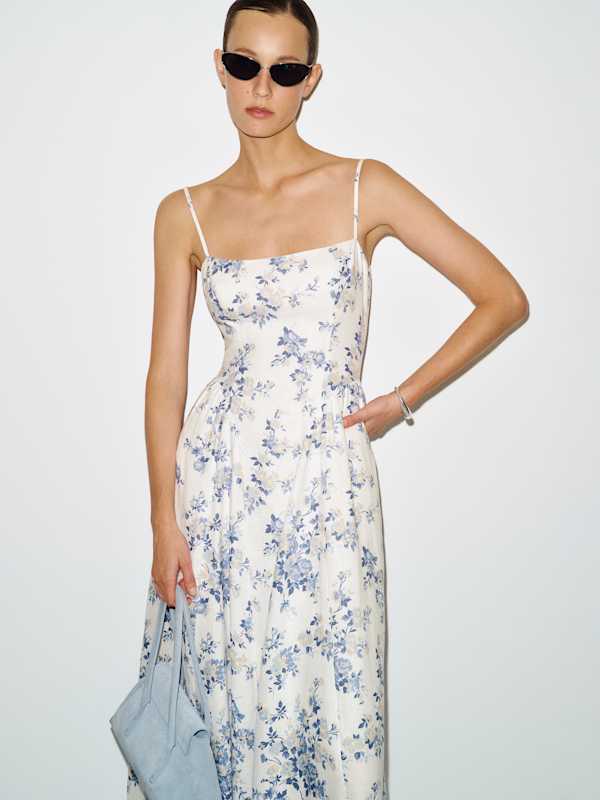 Neri Linen Dress - Lana