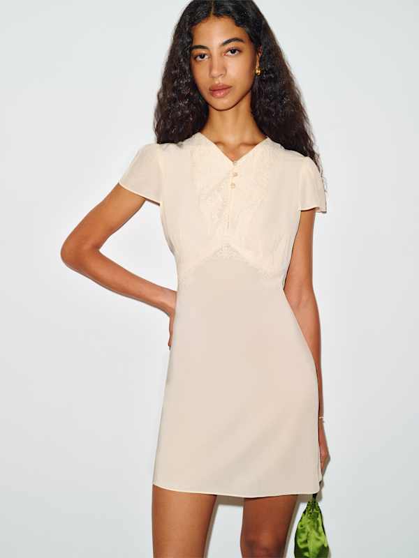 Kasia Dress - Yogurt