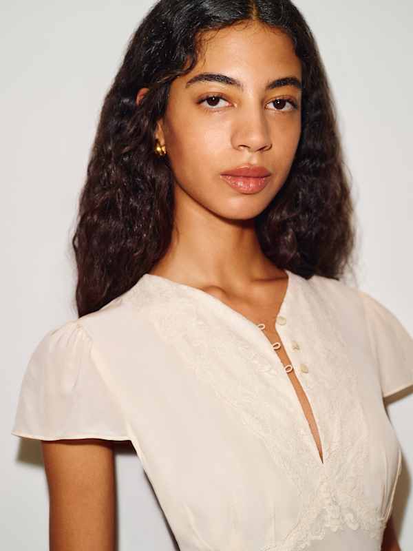 Kasia Dress - Yogurt