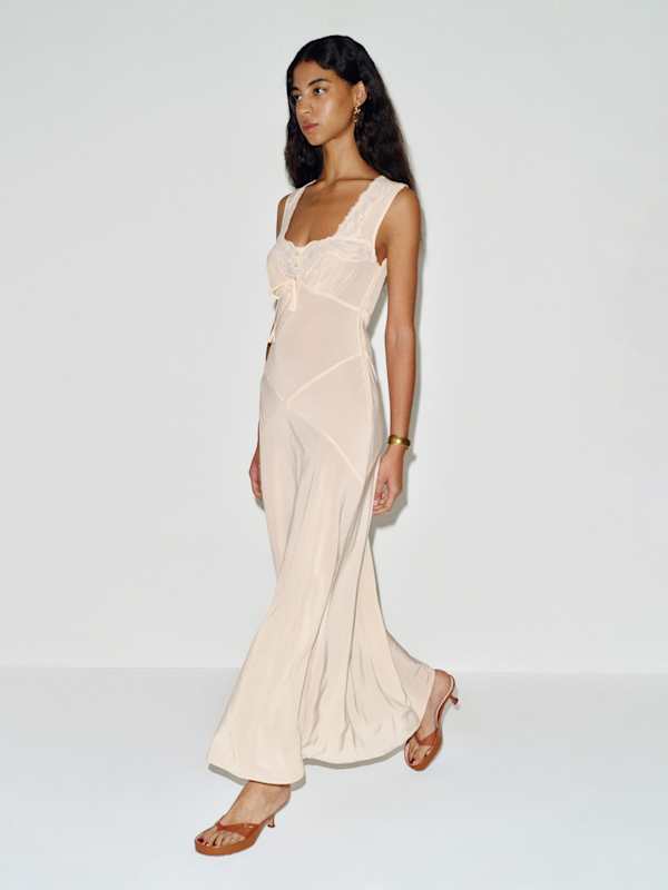 Saphira Dress - Yogurt