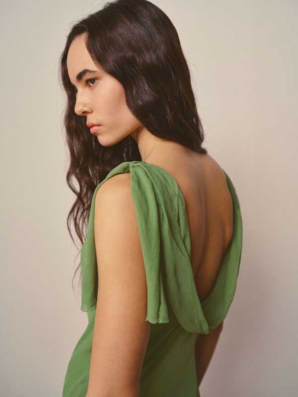 Oleta Dress - Jade Green