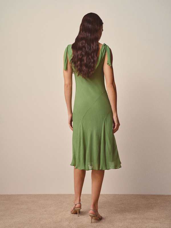 Oleta Dress - Jade Green
