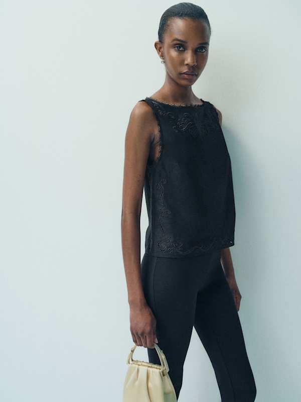 Fiorella Top - Black