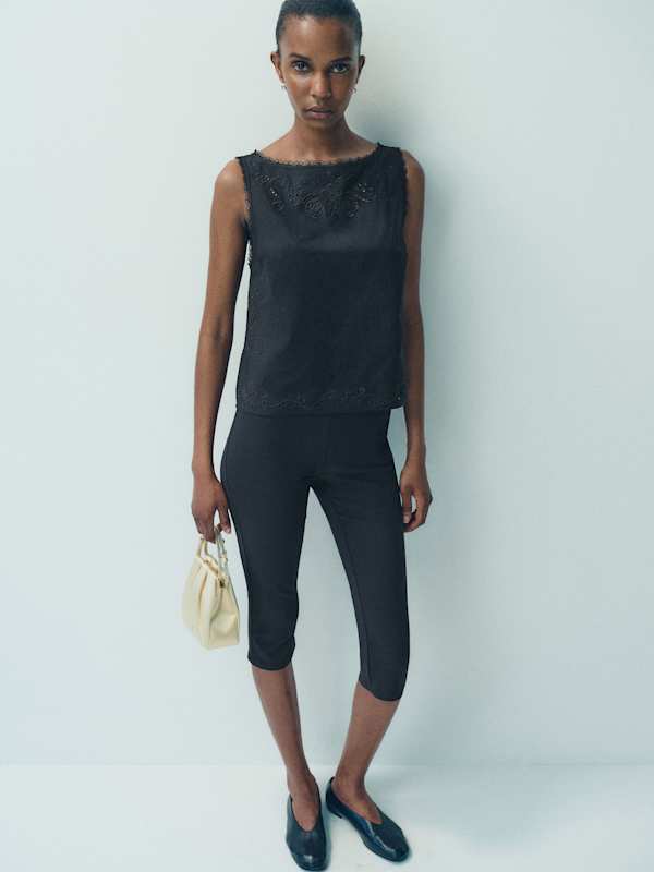 Fiorella Top - Black