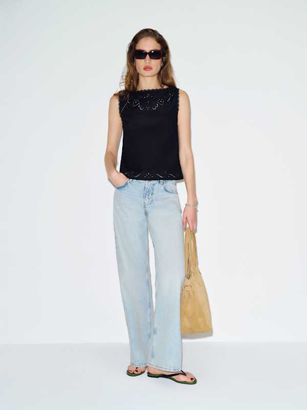 Fiorella Top - Black