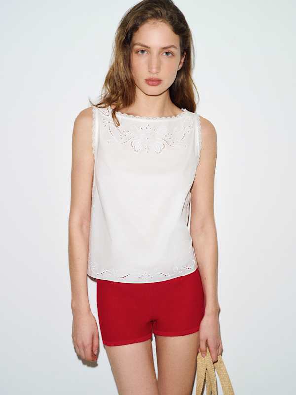 Fiorella Top - White