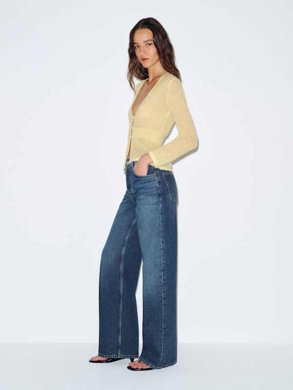 Clyde Low Rise Baggy Jean - Embree