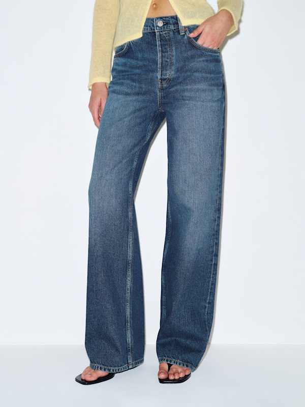 Clyde Low Rise Baggy Jean - Embree