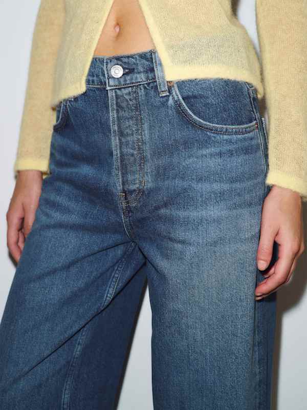 Clyde Low Rise Baggy Jean - Embree