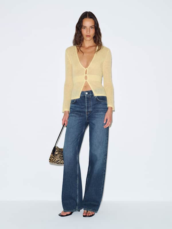 Clyde Low Rise Baggy Jean - Embree