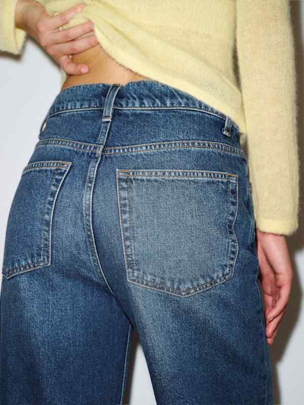 Clyde Low Rise Baggy Jean - Embree