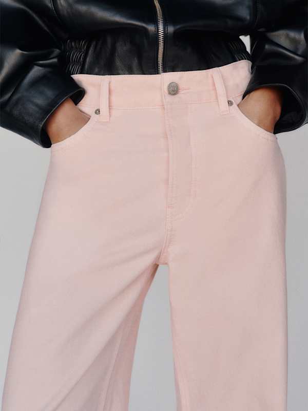 Clyde Low Rise Baggy Jean - Roseate