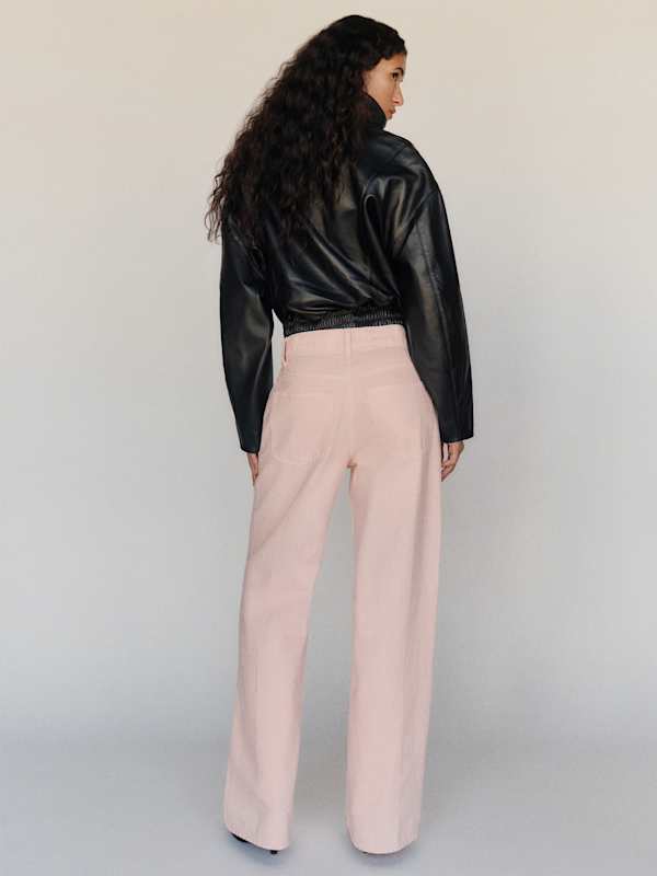 Clyde Low Rise Baggy Jean - Roseate