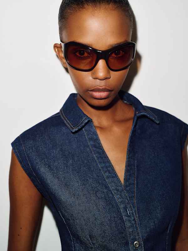Veronica Denim Top - Marion