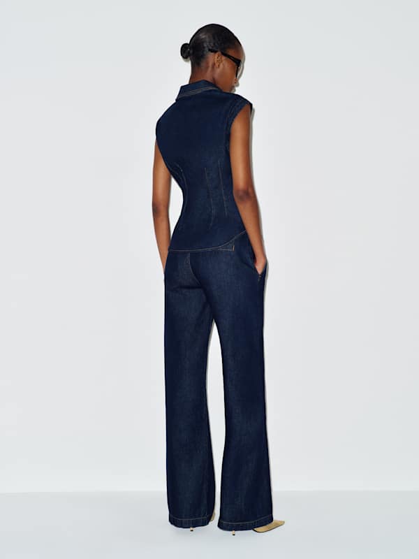 Veronica Denim Top - Marion