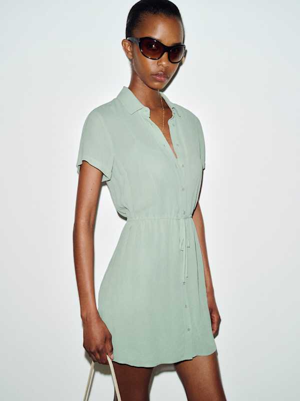 Anwen Dress - Celadon
