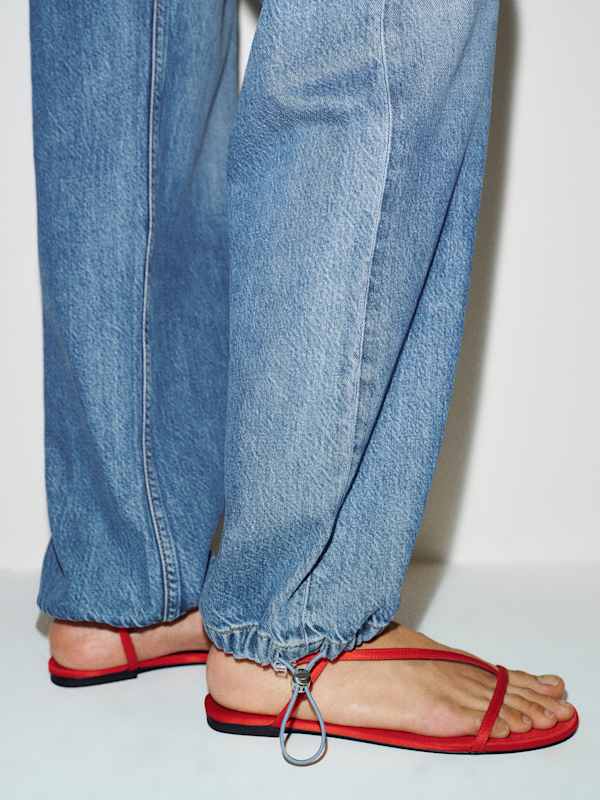 Reece Low Rise Denim Pants - Nosara