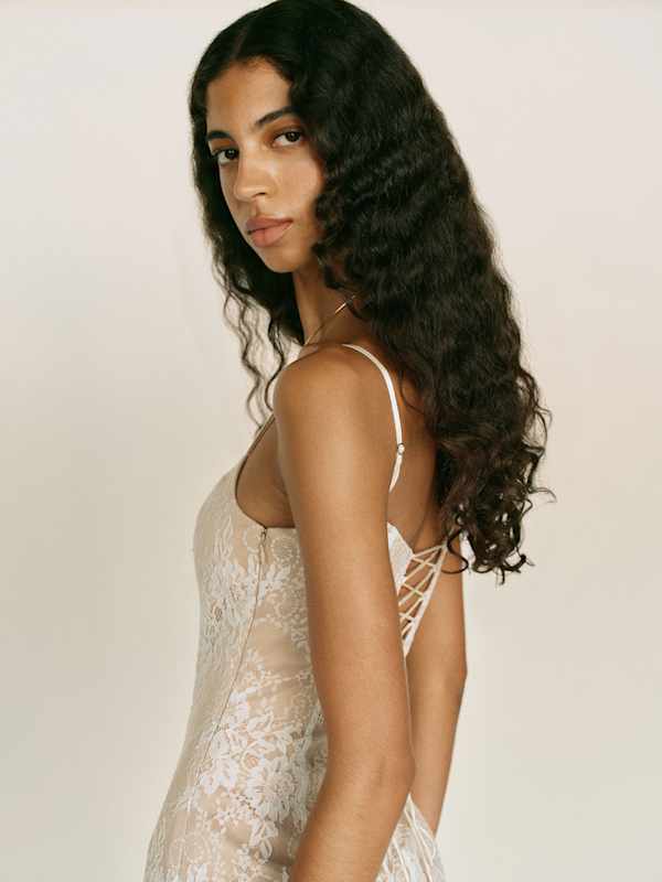 Dorinda Dress - Ivory Lace