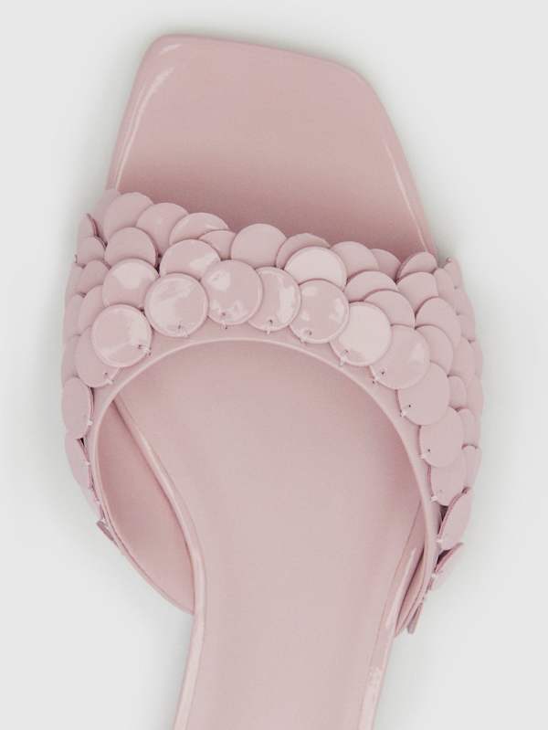 Imogen Flat Sandal - Pixie Dust Patent Paillettes
