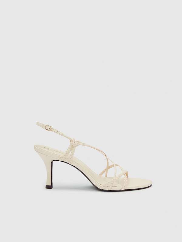Jackson Heeled Sandal - Almond Leather