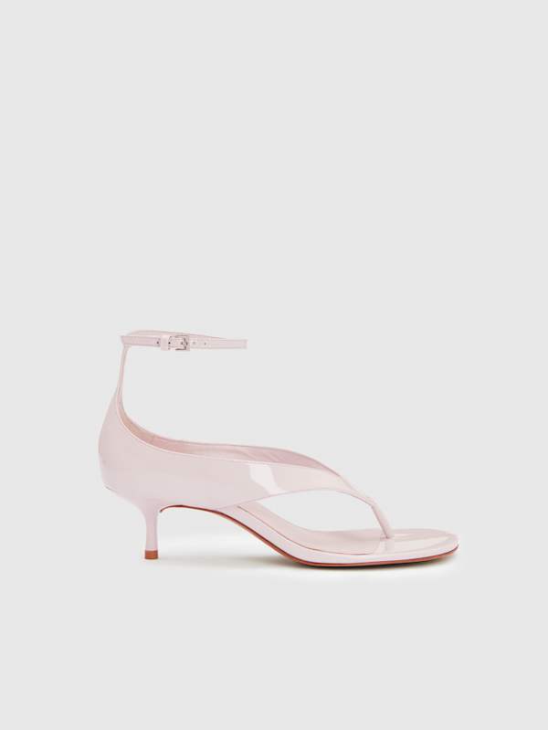 Stef Heeled Sandal - Pixie Dust Patent