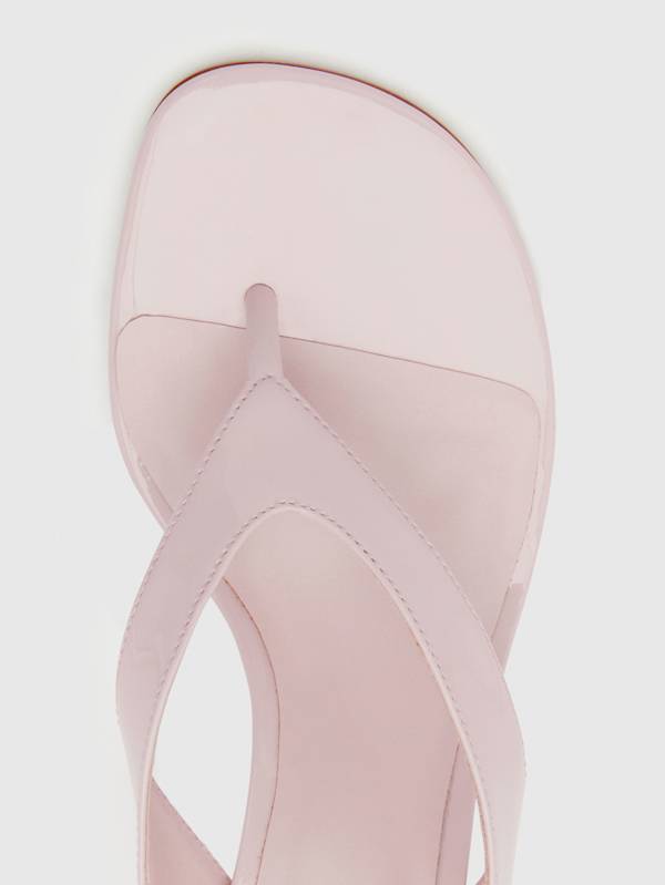 Stef Heeled Sandal - Pixie Dust Patent