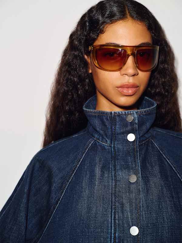 Corey Denim Bomber Jacket - Surge