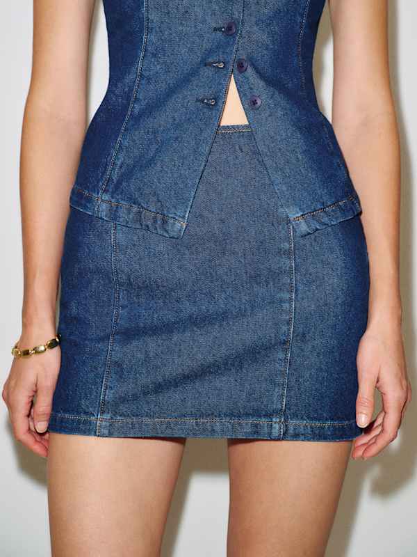 Lina Denim Two Piece - Salinas