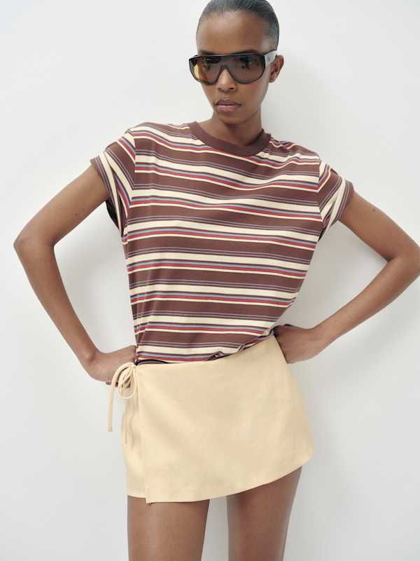 Laurel Linen Skort - Sugar