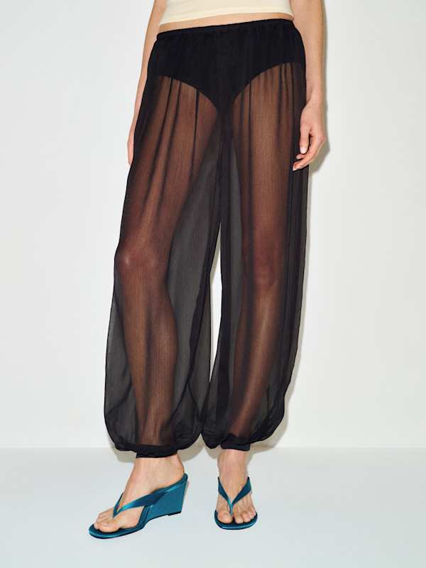 Aven Pant - Sheer Black