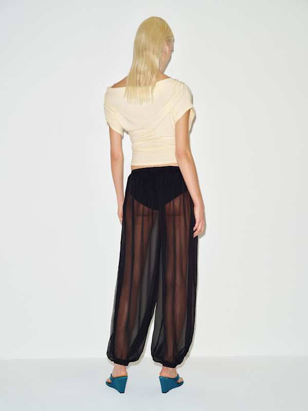 Aven Pant - Sheer Black