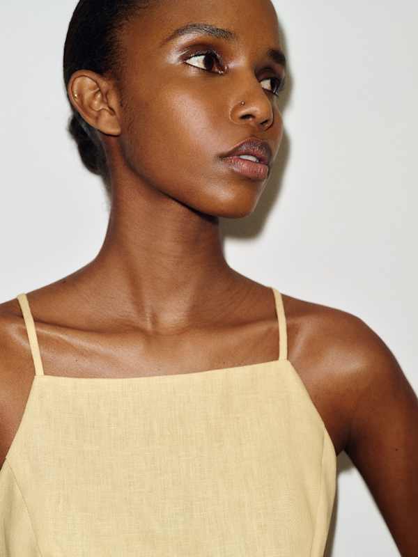 Finley Linen Top - Ray Of Light