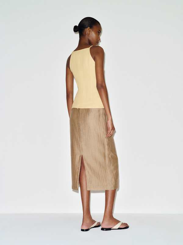 Finley Linen Top - Ray Of Light