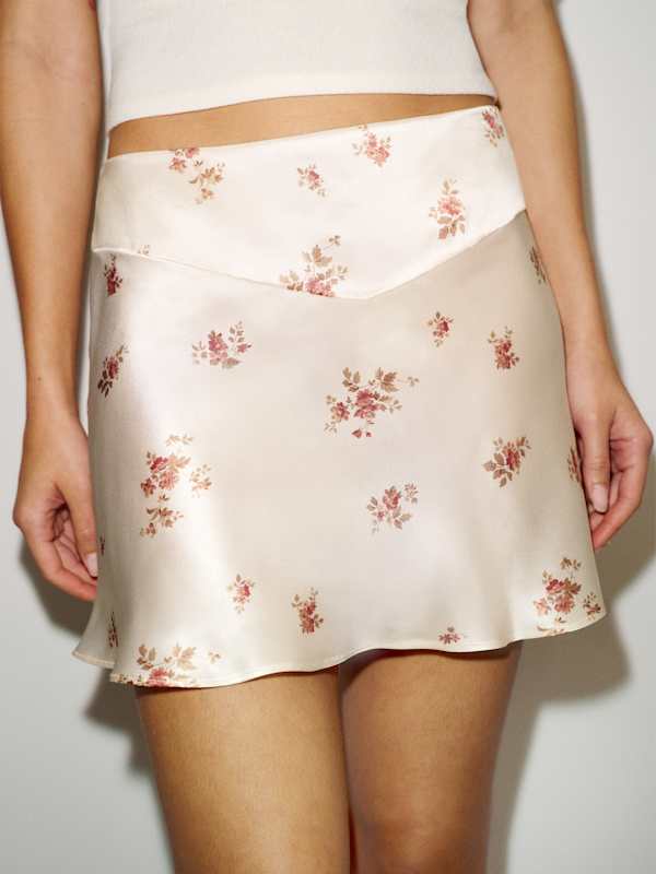 Samara Silk Skirt - Maven