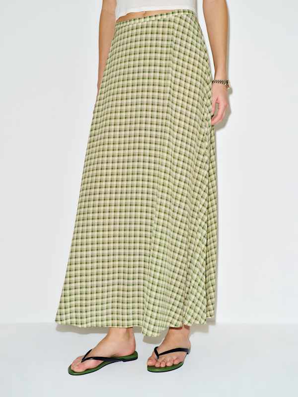 Abbie Skirt - Margarita Check