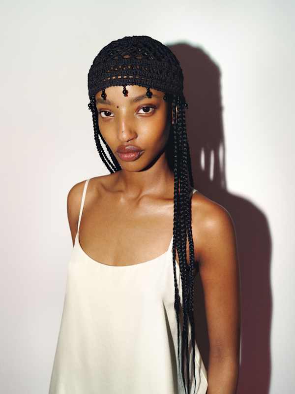 Esme Silk Twill Top - Fior Di Latte