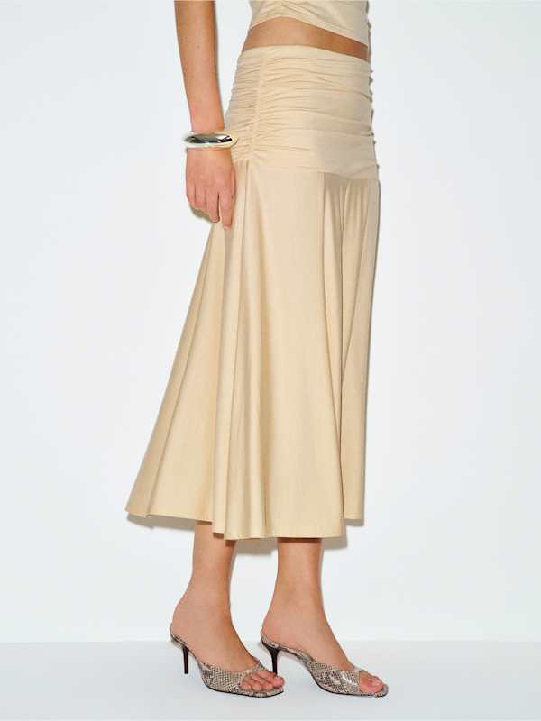 Demi Knit Two Piece - Parmesan