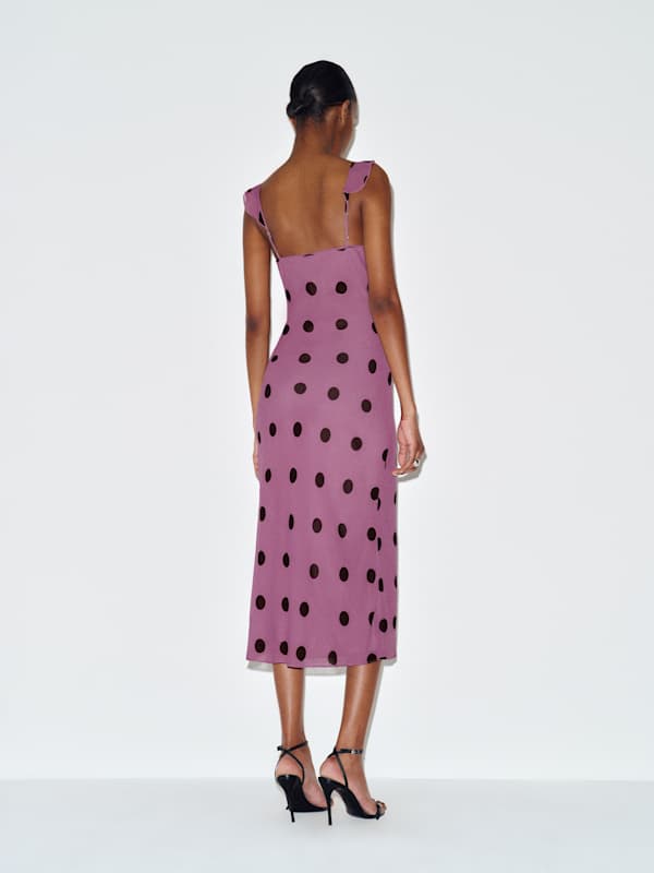 Teleia Dress - Hyacinth Dot